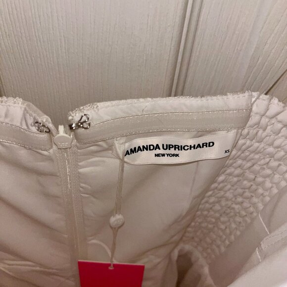 Amanda Uprichard Midi Dress - White / XS - Picture 3 of 3